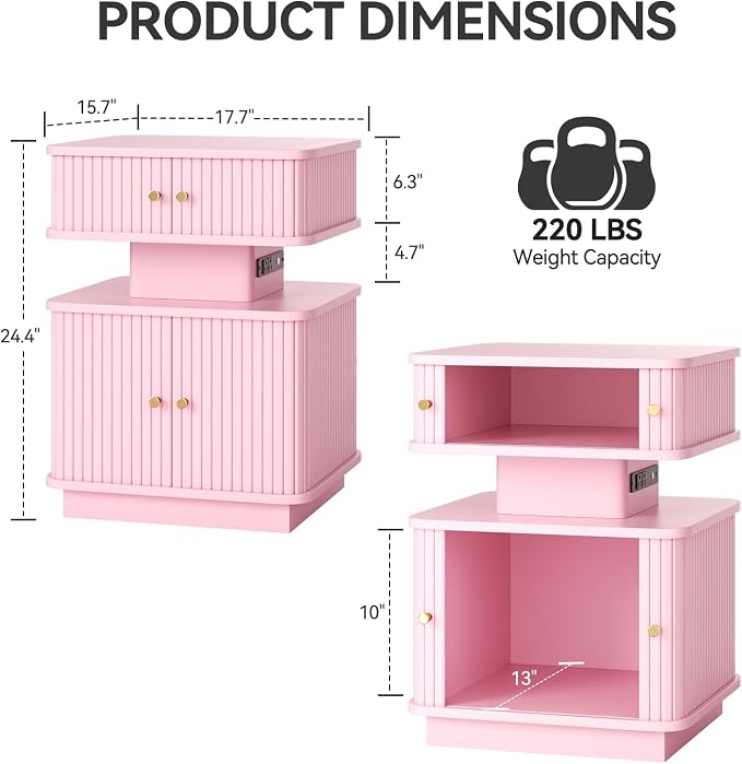 AKMAKM Bedroom Night Stand - Image 2