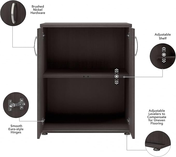Bush Business Furniture Universal Floor Storage Cabinet - Image 4