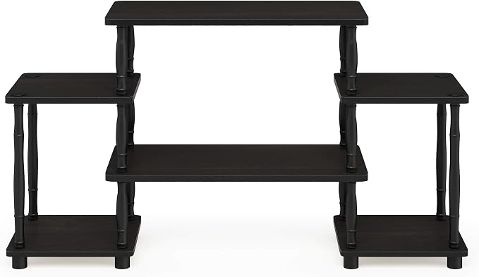 Furinno Turn-N-Tube No Tools Entertainment Center, Classic Square Corner - Image 6