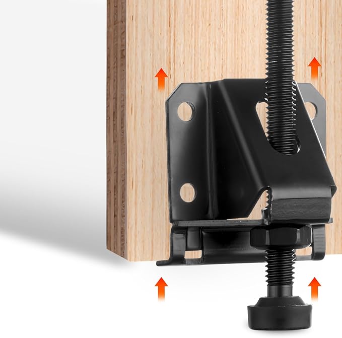 8 Pcak Adjustable Leveling Feet, Heavy Duty Furniture Levelers, Adjustable - Image 3