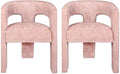 Jofran Gwen Jacquard Upholstered Accent Chair, Modern Luxury Plush Sculptural by Jofran+Inc.