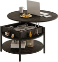FABATO Round Lift Top Coffee Table by FABATO