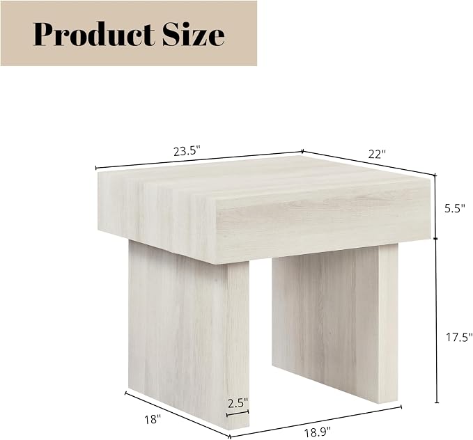 Roundhill Furniture Athens 3-Piece Set Modern Accent Coffee Table - Image 10
