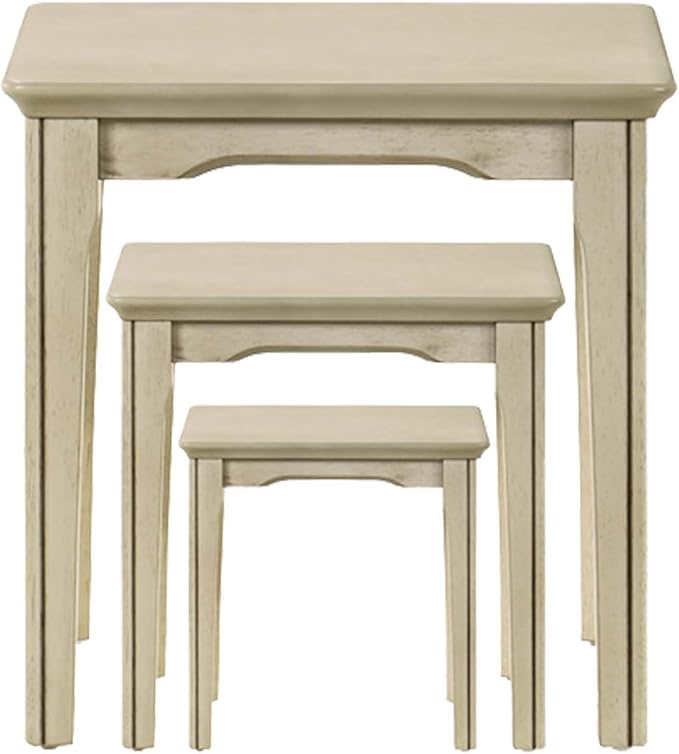 Kmax Nesting Tables Set of 3, Small Sofa Side Table Rustic Stacking End Table - Image 7