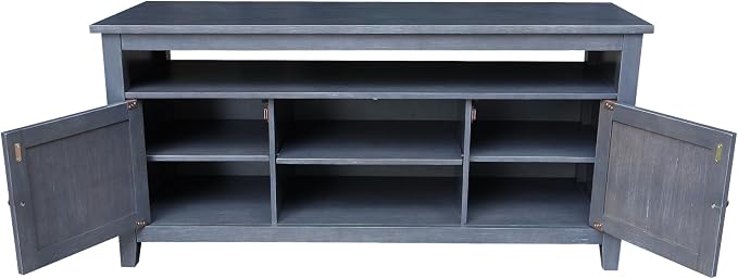 IC INTERNATIONAL CONCEPTS Solid Wood Entertainment/TV Stand - Image 7