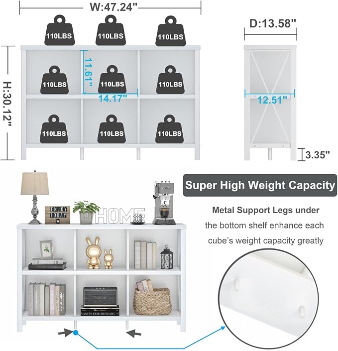 FATORRI 6 Cube Storage Organizer - Image 3