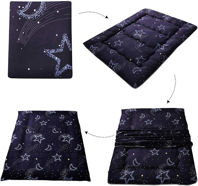 MAXYOYO Japanese Futon Mattress Floor Mattress Sleeping Pad Foldable Mat Roll - Image 8