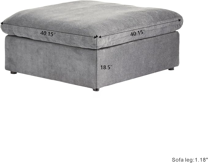 WJShome Ottoman, Modular Sectional Sofa, Minimalist Sofa Couch - Image 4