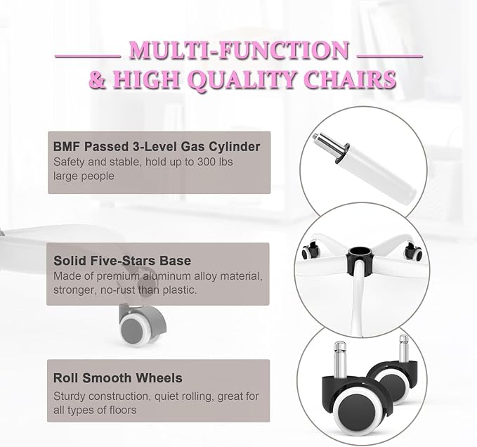 Mimoglad Office Chair, High Back Ergonomic Desk Chair - Image 6