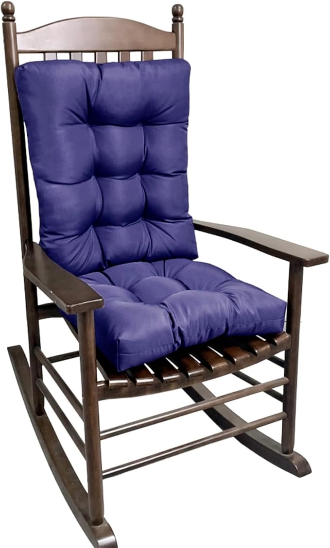 Chair Cushion Set for Rocking Chair, Rocking Chair Cushion, Overstuffed Seat by Unknown