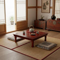 DAMEDAI Square 80X80cm Korean Floor Table Folding Legs Luxury Antique Home by Unknown