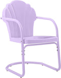 Crosley Furniture Tulip 2-Piece Outdoor Chair Set, Vintage Retro Metal Patio by CrosleyFurniture