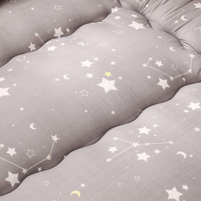 MAXYOYO Grey Constellation Japanese Floor Futon Mattress, Tatami Floor Mat - Image 7