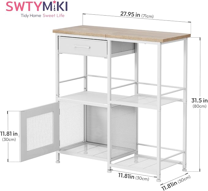 SWTYMIKI Coffee Bar Cabinet for Home - Image 2