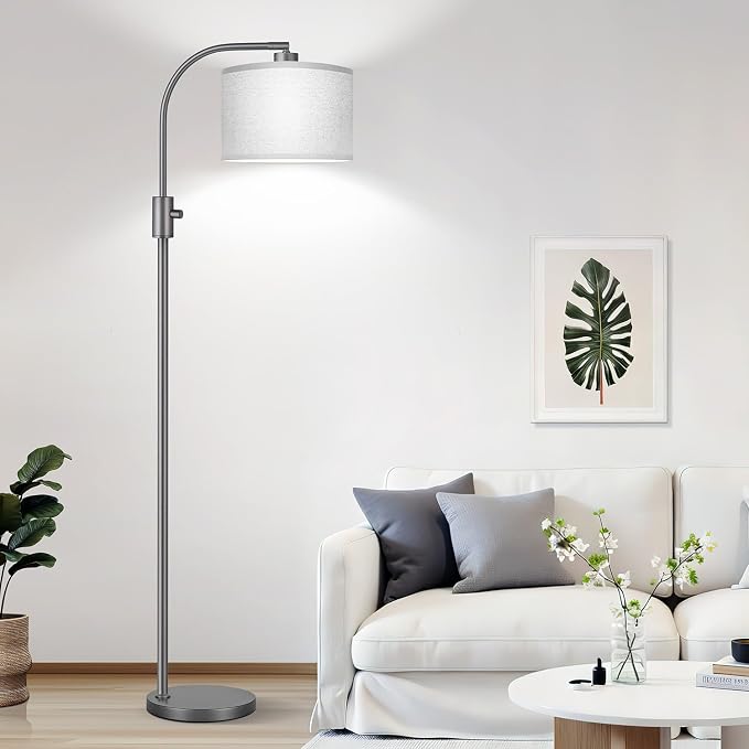 Nintiue Upgraded Modern Arc Dimmable Tall Standing Floor Lamp - Image 6