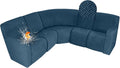 ALIECOM 100% Waterproof Recliner Sectional Couch Covers L Shape Stretch Corner by ALIECOM