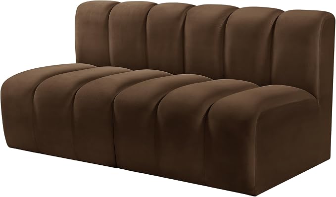 Meridian Furniture 103Brown-S2A Arc Collection Modern | Contemporary Modular - Image 7