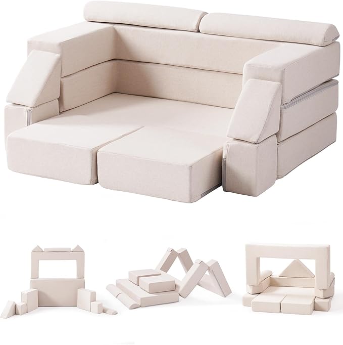 ROBUD Kids Couch, DIY-Style & Washable Toddler Sofa by ROBUD