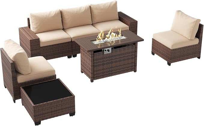 Aoxun Outdoor Patio Furniture Set - Image 8