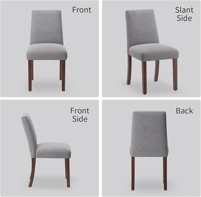 Dining Chairs Set of 2, Modern Dining Room Chairs - Image 8