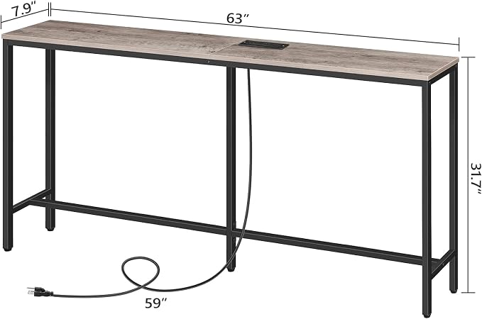 MAHANCRIS 63" Console Table - Image 3