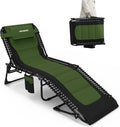 Oversized Padded Outdoor Folding Lounge Chair by WKFAMOUTCAMP