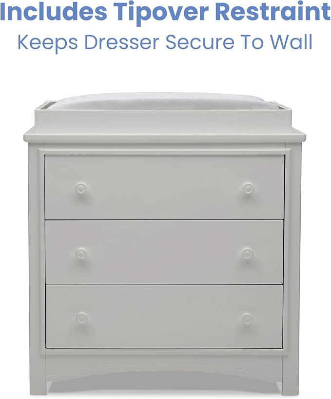 Delta Children Perry 3 Drawer Dresser - Image 8