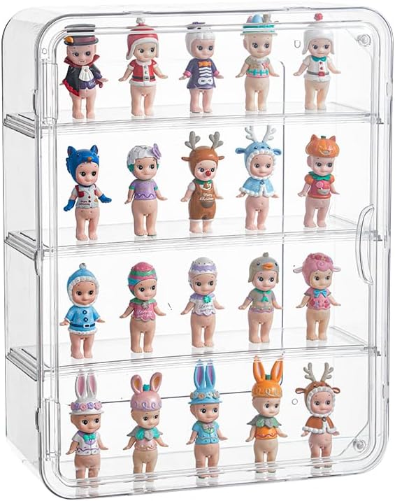 BOHOIDEE 4 Tiers Clear Display Case by BOHOIDEE-CreativeDisplay