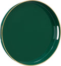 MAONAME Dark Green Decorative Tray, Plastic Trays by MAONAME