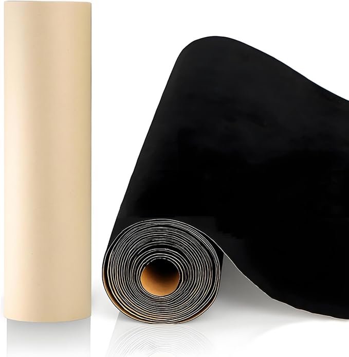 Self Adhesive Felt Fabric, DIY Velvet Fabric Peel and Stick Felt Arts Crafts by Acshio