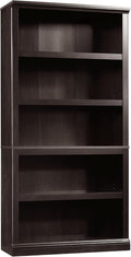 Sauder 5 Tier Book Shelf Wooden Bookcase Multipurpose Bookshelf by SAUDER%C2%AE