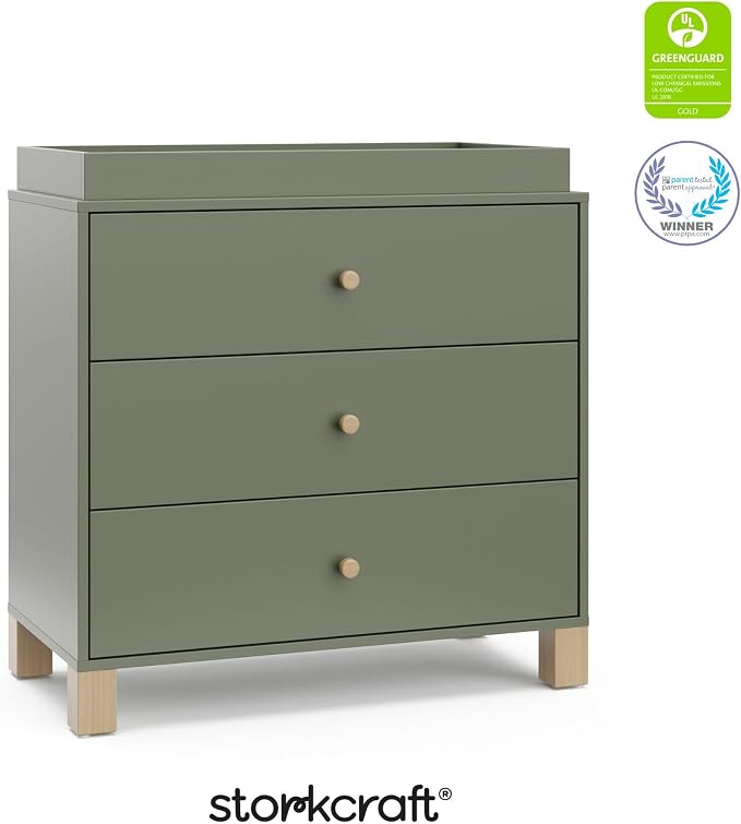 Storkcraft California 3-Drawer Chest - Image 9