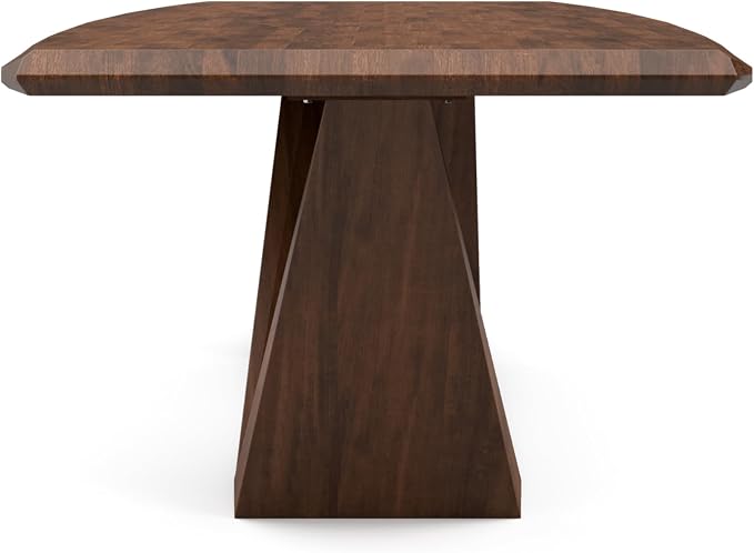 Furniture of America Nazaen III 82.5" Mid-Century Modern Solid Wood Live Edge - Image 10