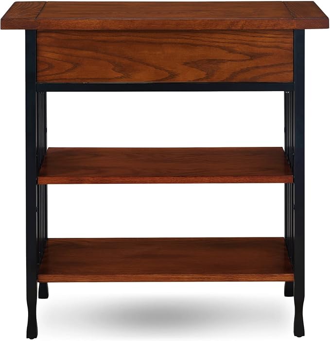 Leick Home SINCE 1912 Ironcraft Foyer Bookcase - Image 7