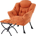 Welnow Lazy Chair with Ottoman for Living Room, Modern Reading Accent Chair by LifeGetsBetterWithWelnow