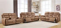 ANJ 3-Piece Faux Leather Power Recliner Sofa Set by ANJ