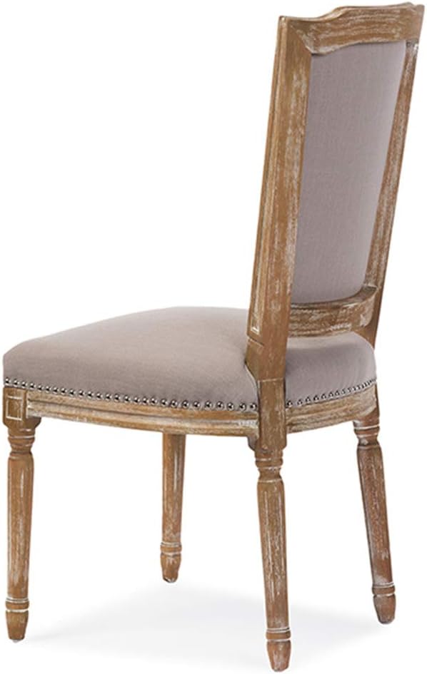 Baxton Studio Estelle Shabby Chic Rustic French Country Cottage Weathered Oak - Image 6
