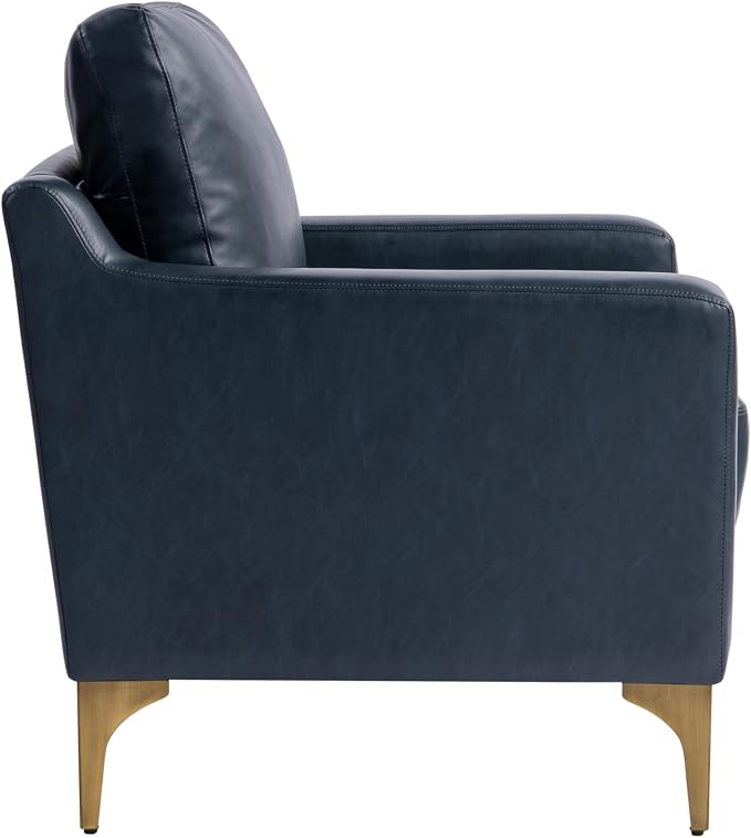 Serta Triton 33.5" Arm Chair, Transitional Modern, Dreamcoil Comfort, Metal Legs - Image 4