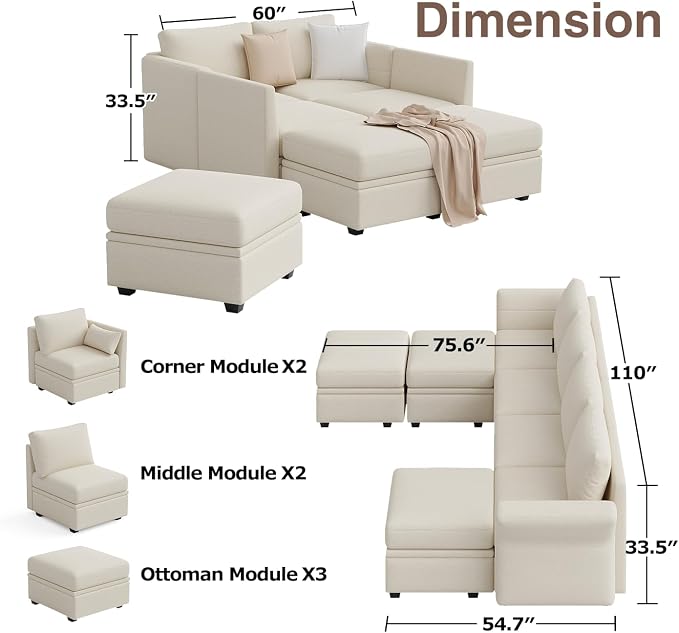 Weture Modular Sectional Sofa - Image 2