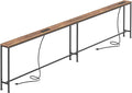 SUPERJARE 118.1 Inch Sofa Table by SUPERJARE