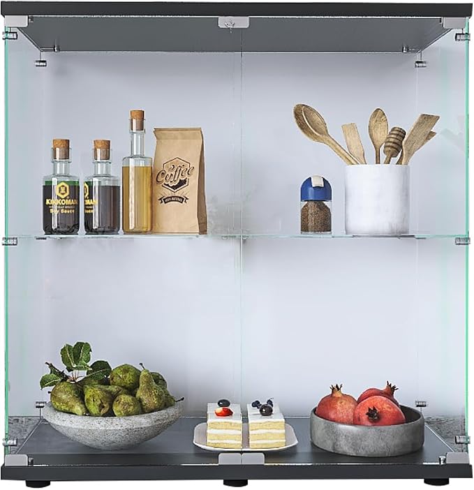 LFT HUIMEI2Y Glass Display Cabinet 2-Shelf - Image 8
