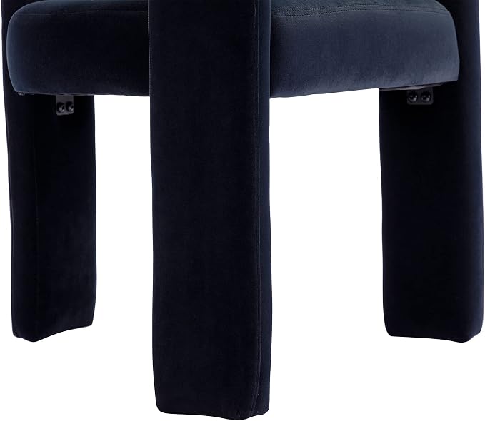 VESCASA Velvet Barrel Dining Chair - Image 9
