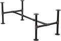 16'' x 43'' Industrial Pipe Table Leg Set by NIUBIDINDUSTRIALFURNITUR
