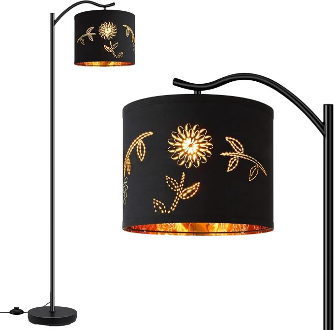 BoostArea Flower Shade Floor Lamp by BoostArea