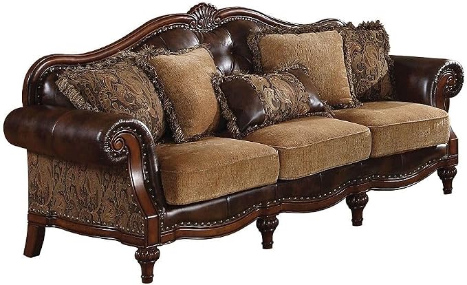 Brand 4-Piece Formal Living Room Set: Luxury Sofa, Single Chair and Coffee Table - Image 2