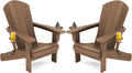 SERWALL Adirondack Chair with Cup Holders by SERWALL