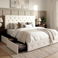 Allewie King Size Platform Bed Frame by Allewie