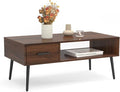 HAIOOU Coffee Table, Mid Century Modern Center Table by HAIOOU