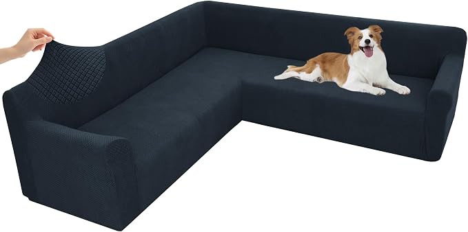 Arfntevss Stretch Sectional Couch Covers L Shaped Corner Sectional Sofa Cover by Arfntevss