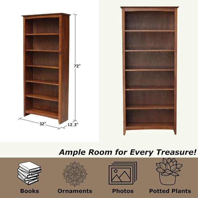 International Concepts, Solid/ Sturdy Parawood Construction, Durable Furniture - Image 2
